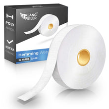 Carica l'immagine nel visualizzatore di Gallery, Klangfeiler® Nastro termoadesivo per tessuti - 30M x 2cm Orlo termoadesivo