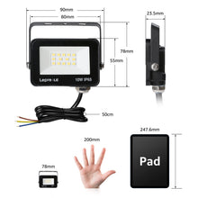 Carica l'immagine nel visualizzatore di Gallery, Lepro Faretto LED da Esterno, 10W 850LM 5000K, Impermeabile IP65