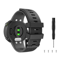 Carica l'immagine nel visualizzatore di Gallery, MoKo Cinturino Silicone Compatibile con Garmin Forerunner 45 / 45S / Swim 2