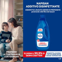 Carica l'immagine nel visualizzatore di Gallery, Napisan Additivo Disinfettante Lavatrice, Confezione da 2 x 2.2 Litri di Additivo Liquido per Lavatrice, Contro i Batter
