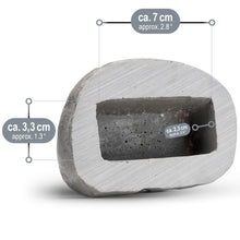 Carica l'immagine nel visualizzatore di Gallery, com-four® Pietra Nascondiglio "Pebblestone" con Scomparto Segreto