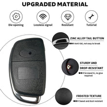Carica l'immagine nel visualizzatore di Gallery, 3 Tasti Guscio Chiave Auto Compatibile con Hyundai i40 i30 i20 i10 ix20 ix35 Tucson Santa Fe Elantra Telecomando Custodi