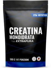 Carica l'immagine nel visualizzatore di Gallery, Creatina Monoidrata – 500 g (147 porzioni) – Extrapura