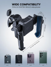 Carica l'immagine nel visualizzatore di Gallery, Lamicall Supporto Telefono Bicicletta【1S Bloccato &amp; Sbloccato】360°Rotazione