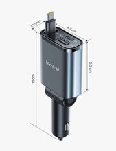 Carica l'immagine nel visualizzatore di Gallery, Lamicall 3-IN-1 Caricatore Auto USB C - [Super Compatto] 50W Carica Rapida