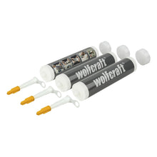 Carica l'immagine nel visualizzatore di Gallery, wolfcraft Set 3 Cartucce Vuote da 310 ml, Contenitori per Sigillanti