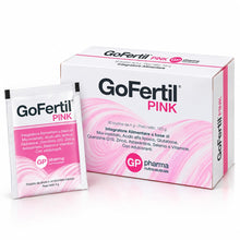 Carica l'immagine nel visualizzatore di Gallery, GoFertil® Pink GP Nutraceuticals Myo inositolo – Inositolo e Acido Folico per la Fertilità Femminile | myo inositol per 