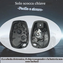 Carica l'immagine nel visualizzatore di Gallery, SUPALAND Guscio Chiave di Ricambio a 2 Tasti Per Telecomando Auto Senza Lama Compatibile con Dacia Duster Logan Logdy Do