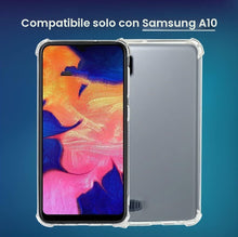 Carica l'immagine nel visualizzatore di Gallery, Cover Trasparente per Samsung Galaxy A10, Custodia Resistente in TPU, Anti Urto con Angoli Rinforzati, Protezione Bordi 