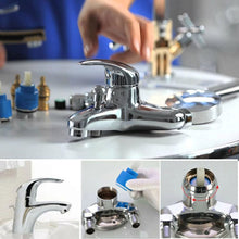 Carica l'immagine nel visualizzatore di Gallery, Cartuccia in Ceramica 35 mm, 2 PCS Rubinetto Miscelatore, per Monocomando Bassa 35mm, Doccia, Cucina, Bagno, Bidet