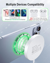Carica l'immagine nel visualizzatore di Gallery, AMSKY 15W Magnetico Caricatore Wireless per iPhone Compatibile con Magsafe