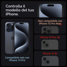 Carica l'immagine nel visualizzatore di Gallery, Spigen EZ Fit Privacy Vetro Temperato [2 Pezzi] per iPhone 15 Pro