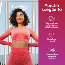 Carica l'immagine nel visualizzatore di Gallery, SiderAL Folico, Integratore alimentare con Ferro Sucrosomiale®, Quatrefolic®, Vitamine D3 e B12 Sucrosomiali®, Donne in 