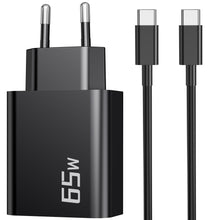 Carica l'immagine nel visualizzatore di Gallery, 60W/65W Caricatore USB C Rapido &amp; 2M Cavo per Samsung Galaxy S26 Ultra S25