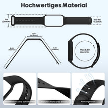 Carica l'immagine nel visualizzatore di Gallery, 3 Pezzi Cinturini in Silicone per Xiaomi Smart Band 8 Active, Cinturino di Ricambio Impermeabile Traspirante Braccialett