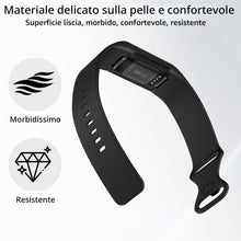 Carica l'immagine nel visualizzatore di Gallery, Coiwxmoi Cinturino per Fitbit Charge 6 / Fitbit Charge 5, Sportivi Regolabile Cinturini Morbido Silicone Ricambio per Uo