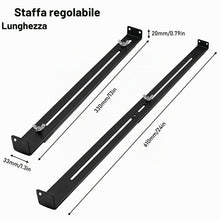 Carica l'immagine nel visualizzatore di Gallery, Kit di Riparazione Cassetti: Kit di Riparazione Cassetti in Metallo, Fibbia per Cassetti Base in Confezione da 4, Kit di