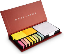 Carica l'immagine nel visualizzatore di Gallery, Pigna, segnapagina adesivi MISTER MEMO KIT in cofanetto, foglietti adesivi, colori assortiti, f.to confezione 23x11x2 cm., 1