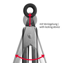 Carica l'immagine nel visualizzatore di Gallery, Westmark Pinza per Grigliare e Servire, Con Manici in Acciaio Inox e Impugnature Parzialmente in Legno, Lunghezza: 44 cm