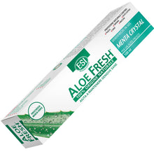 Carica l'immagine nel visualizzatore di Gallery, ESI - Aloe Fresh Menta Crystal, Dentifricio con Menta e Xilitolo, Aiuta a Prevenire Carie e Gengiviti, Dona una Piacevol