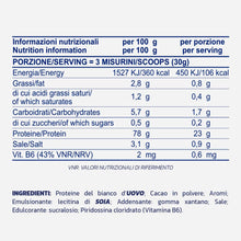 Carica l'immagine nel visualizzatore di Gallery, PROLABS EGG PROTEIN- Proteine in Polvere Isolate 100% Pure da Bianco d'Uovo non Denaturate con Bromelina per Alta Digeri