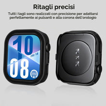 Carica l'immagine nel visualizzatore di Gallery, iVoler 3 Pezzi Cover con Vetro Temperato per Huawei Watch Fit 4, Copertura Completa Pellicola Protettiva Custodia Antiur
