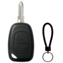 Carica l'immagine nel visualizzatore di Gallery, SUPALAND Guscio Chiave di Ricambio a 2 Tasti Per Telecomando Auto Con Lama Per Renault Kangoo Master Trafic Per Opel Viv