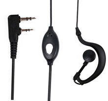 Carica l'immagine nel visualizzatore di Gallery, Mengshen® Baofeng Auricolare Cablato Cuffie Headset Earphone for Walkie Talkie Two Way Radio BF-888S / BF-777S / BF-666S