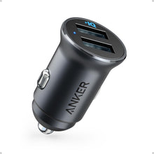 Carica l'immagine nel visualizzatore di Gallery, Anker Caricatore Auto Mini 24W Doppia USB PowerDrive 2 Alloy