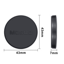 Carica l'immagine nel visualizzatore di Gallery, MOSUO Supporto Cellulare Auto Magnetico, (2 Pezzi) Magnete Auto Cellulare 4 Piastre Metalliche Supporto Magnetico Cellul