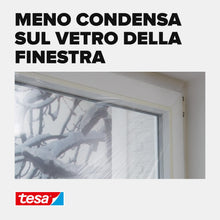 Carica l'immagine nel visualizzatore di Gallery, Tesa Moll Thermo Cover Window Pellicola Isolante per Finestre - Isolante Termico Trasparente per le Finestre - Include N