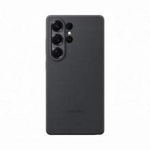 Carica l'immagine nel visualizzatore di Gallery, Samsung Silicone Case cover morbida in silicone per Galaxy S25 Ultra, Black
