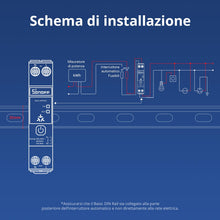 Carica l'immagine nel visualizzatore di Gallery, SONOFF Basic DIN Rail (BASIC-1GSP) Interruttore WiFi Smart per guida DIN, Controller Smart Home Matter Over WiFi, Interr
