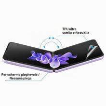Carica l'immagine nel visualizzatore di Gallery, 2 Pezzi Pellicola idrogel per Samsung Galaxy Z Flip 4 /Z Flip4 (6.7")