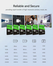 Carica l'immagine nel visualizzatore di Gallery, KEXIN Micro SD 64 GB, Schede Micro SD 64GB Set da 3 Scheda di Memoria, Scheda SD 64GB MicroSDXC, C10, U1, A1 Micro SD Ca