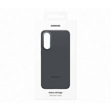 Carica l'immagine nel visualizzatore di Gallery, Samsung Silicone Case cover morbida in silicone per Galaxy S25 Edge, Black