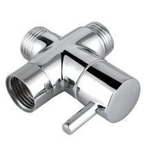 Carica l'immagine nel visualizzatore di Gallery, adattatore/valvola di commutazione a 3 vie, valvola di deviazione con deviatore G 1/2", in ottone massiccio, per doccia,