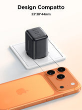 Carica l'immagine nel visualizzatore di Gallery, UGREEN Zapix 30W Caricatore USB C 3 Porte Ricarica Rapida Spina da Parete