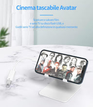Carica l'immagine nel visualizzatore di Gallery, Adattatore da Lightning a USB Cavo OTG per Apple iPhone 14 13 12 11 Pro Max 7 8 Plus X SE XS XR Per iPad Air Chiavetta S