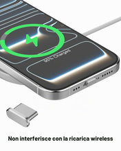 Carica l'immagine nel visualizzatore di Gallery, Copertura antipolvere USB C per iPhone 17/17 Pro, set da 4 tappi protettivi in alluminio + 4 in silicone con scatola di 