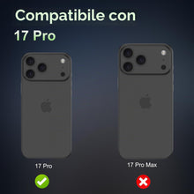 Carica l'immagine nel visualizzatore di Gallery, Fitudoos [2 Pezzi Vetro Temperato Pellicola Protettiva Fotocamera Compatibile con iPhone 17 Pro, Lega di alluminio Prote