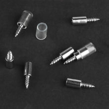 Carica l'immagine nel visualizzatore di Gallery, 70 Pz Supporti Ripiani 7,5mm, Perni Mensole con Viti