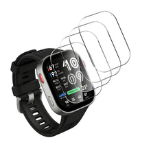 Carica l'immagine nel visualizzatore di Gallery, Anoowkoa 4 Pezzi Pellicola Protettiva per Amazfit Bip MAX 50mm Vetro Temperato Pellicola Schermo Intero Trasparente Comp