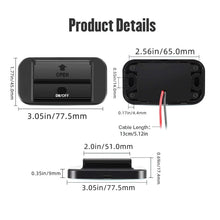 Carica l'immagine nel visualizzatore di Gallery, Presa USB 12V, 72W - Caricatore Triplo Porta con Ricarica Rapida Simultanea (2xQC3.0 + PD), Interruttore On/Off, Presa U