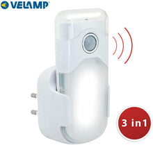 Carica l'immagine nel visualizzatore di Gallery, VELAMP R720 NIGHT GUARD - Torcia d'Emergenza 3-in-1 con Luce di Cortesia, Luce di Emergenza Anti-Blackout e Torcia Porta