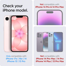 Carica l'immagine nel visualizzatore di Gallery, Spigen EZ Fit Vetro Temperato [2 Pezzi] per iPhone 17e, iPhone 16e