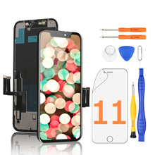 Carica l'immagine nel visualizzatore di Gallery, Yodoit Display Schermo per iPhone 11 Schermo di Ricambio LCD 6.1 Pollici Display Touch Digitizer Vetro Compatibile con M