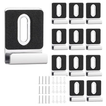 Carica l'immagine nel visualizzatore di Gallery, 12 Pezzi ganci per specchio a muro, Supporto Specchio, Ganci per Quadri, Acciaio Inossidabile Clip di Fissaggio Pesanti,