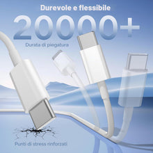 Carica l'immagine nel visualizzatore di Gallery, Cavo USB A to USB C, [set da 2] 2 Metro Cavo Ricarica Rapida Type C per iPhone 18/17/16/15, Duo, Air, Plus, Samsung Gala