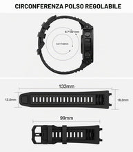 Carica l'immagine nel visualizzatore di Gallery, MoKo Cinturino Compatibile con Amazfit T-Rex 2 Smartwatch, Cinturino di Ricambio in Silicone Morbido con Cacciavite in M